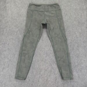 Curves N Combat Boots Womens Camo Cropped Athletic Legging Size Medium
